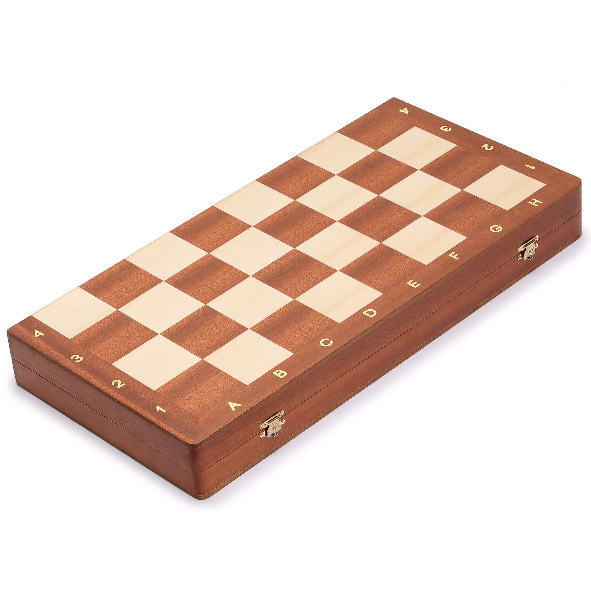 Husaria Professional Staunton Tournament No. 6 Wooden Chess Game Set, 3.9" Kings