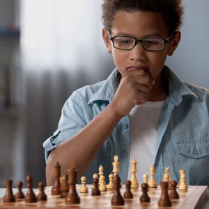 Husaria Professional Staunton Tournament No. 5 Wooden Chess Game Set, 3.6" Kings-Husaria