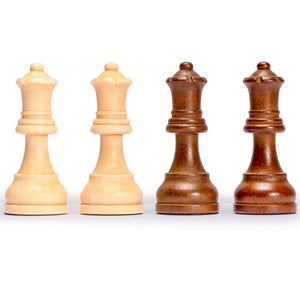 Husaria Professional Staunton Tournament No. 5 Wooden Chess Game Set, 3.6" Kings-Husaria