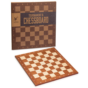 Husaria Professional Staunton Tournament Chess Board, No. 6, 21.3"
