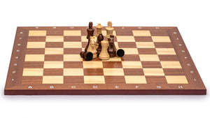 Husaria Professional Staunton Tournament Chess Board, No. 6, 21.3"-Husaria