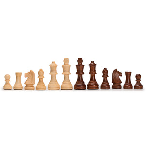 Husaria Staunton Tournament No. 4 Chessmen with 2 Extra Queens and Wooden Box, 3" Kings-Husaria