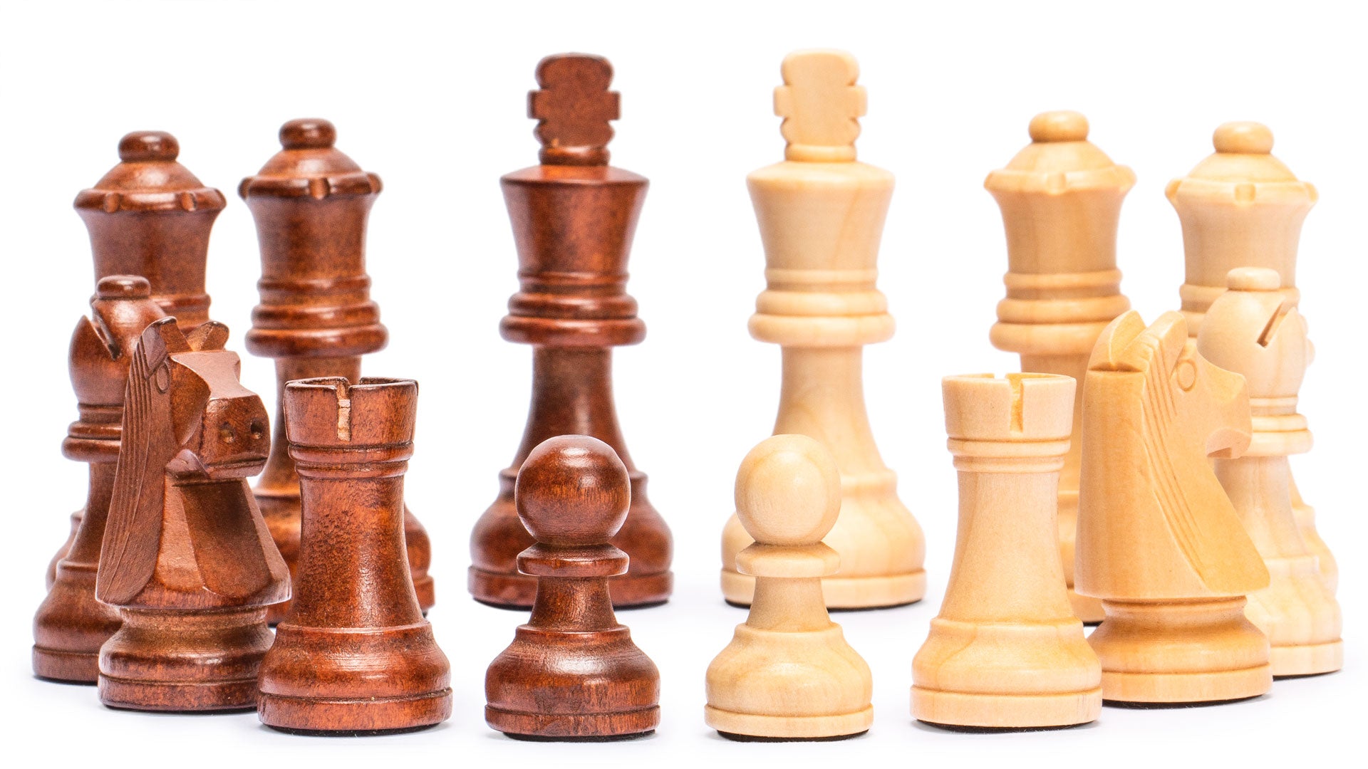 Husaria Staunton Tournament No. 4 Chessmen with 2 Extra Queens and Wooden Box, 3" Kings-Husaria
