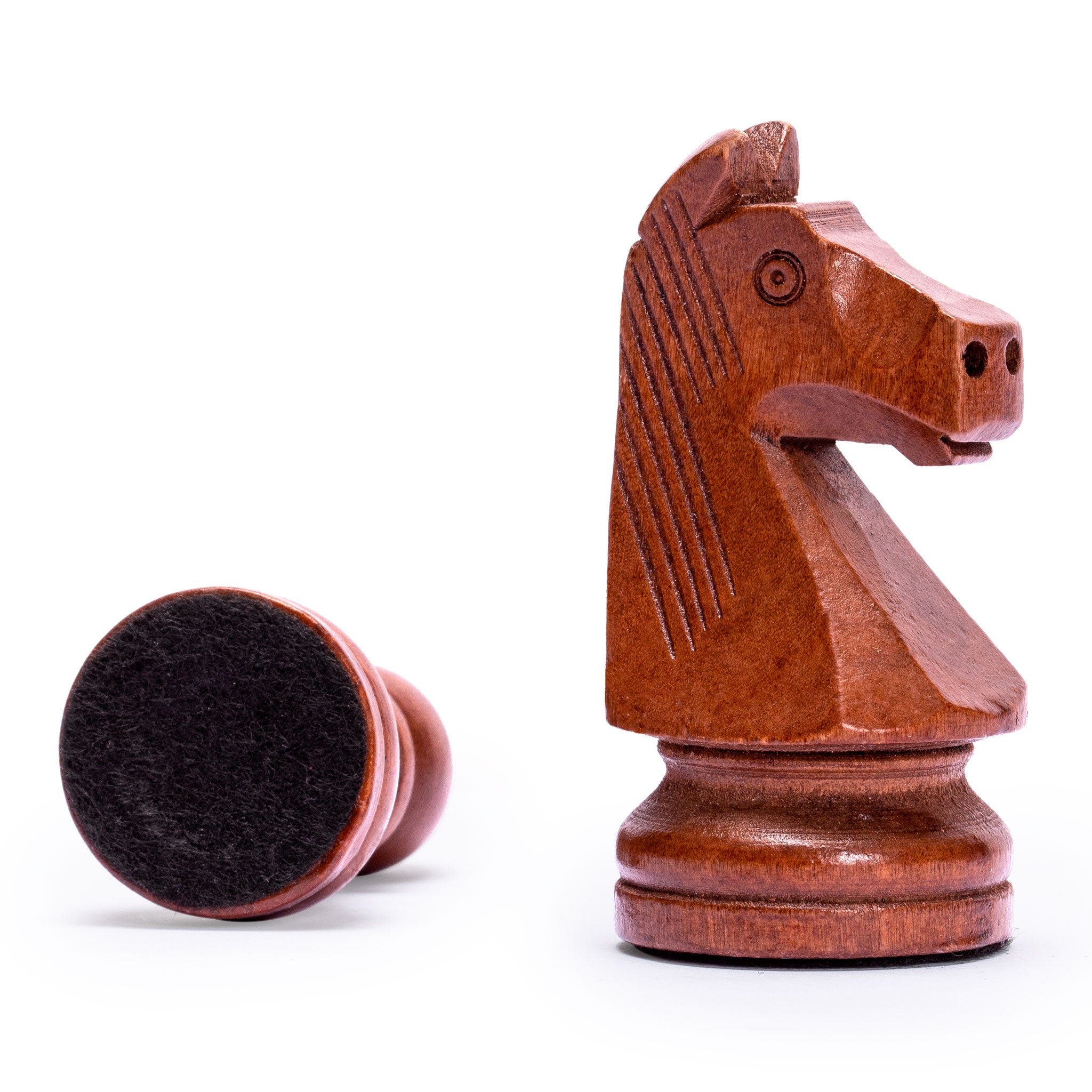 Husaria Staunton Tournament No. 6 Chessmen with 2 Extra Queens and Wooden Box, 3.9" Kings-Husaria