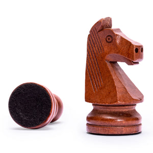 Husaria Staunton Tournament No. 6 Chessmen with 2 Extra Queens and Wooden Box, 3.9" Kings-Husaria