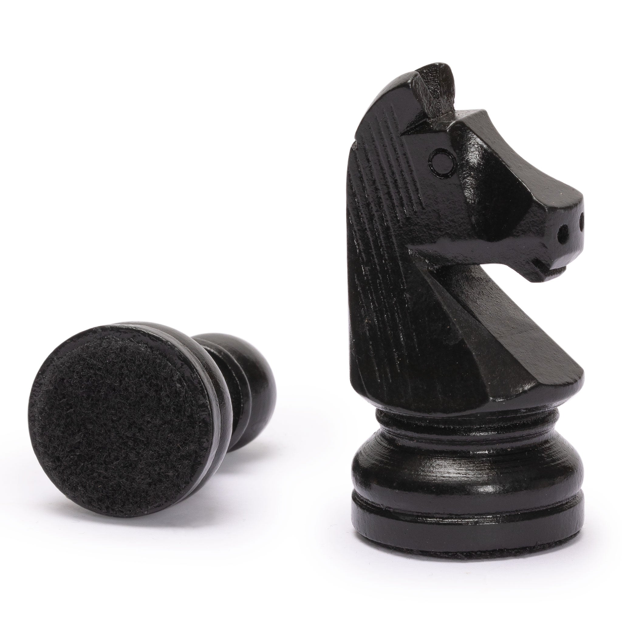 Husaria Staunton Tournament No. 5 Chessmen with 2 Extra Queens and Wooden Box, 3.6" Kings-Husaria