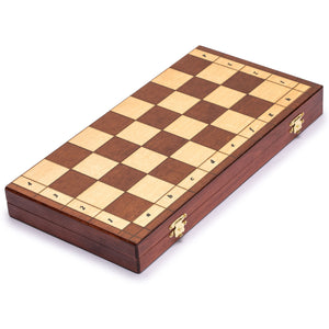 Husaria Large Magnetic Wooden Chess Game Set - 15"-Husaria