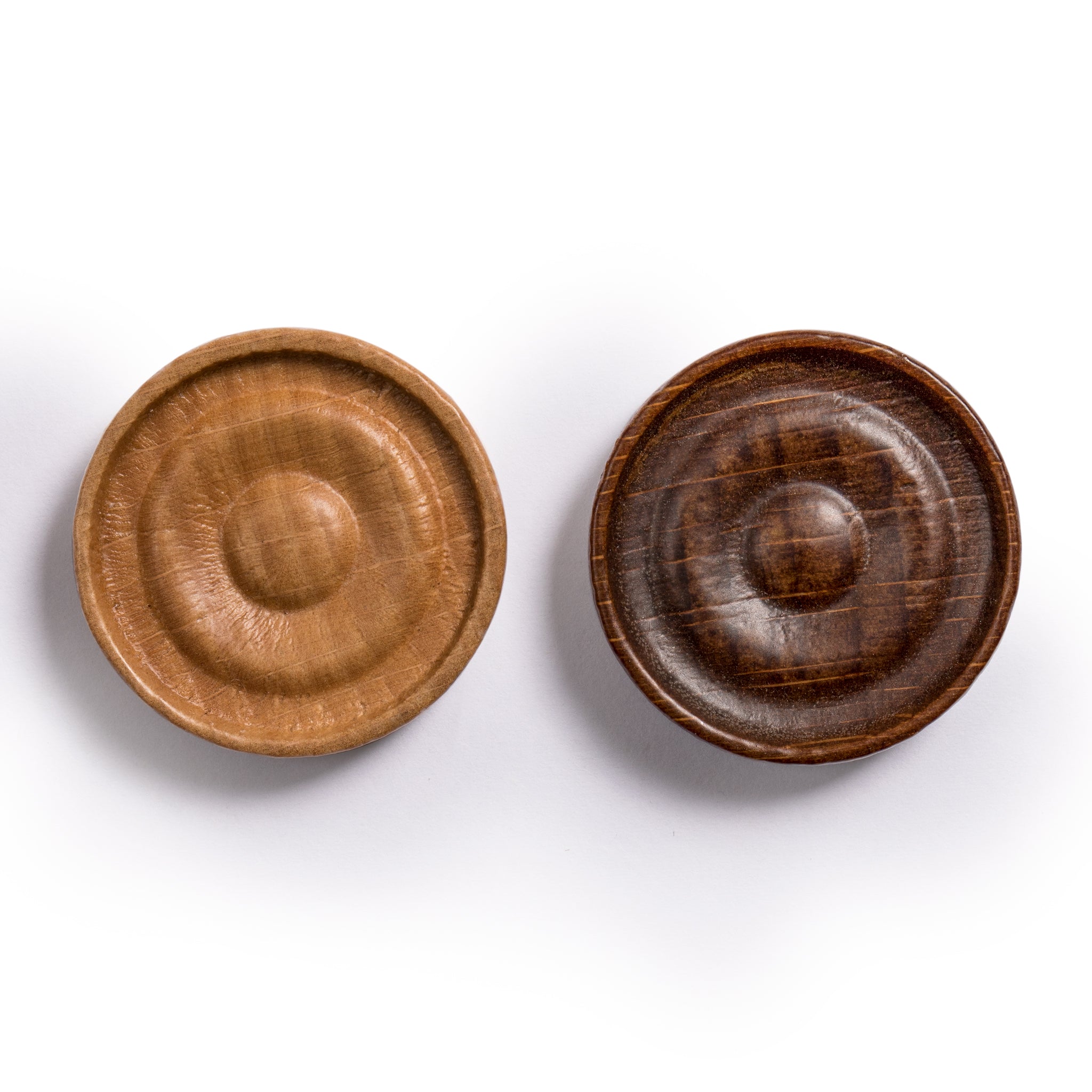 Checker With Ridges Husaria Wooden Italian Style Checker Pieces with Stackable Ridges and ...