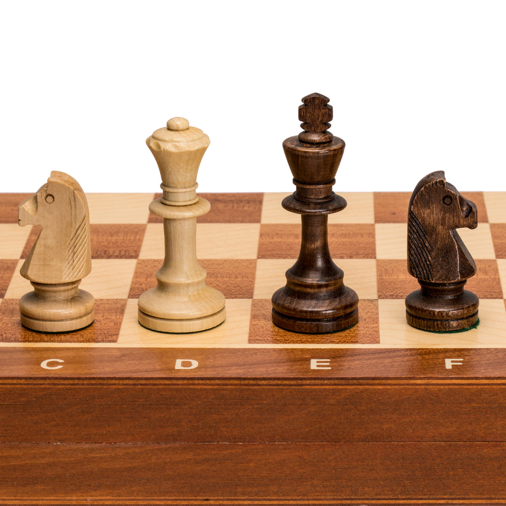Tournament No. 5 Staunton Chess Set - 18.5"-Husaria