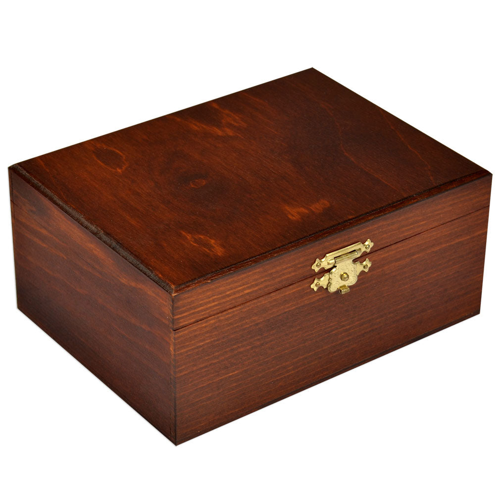 Staunton No. 4 Tournament Chess Pieces with Wooden Box, 3.1" Kings-Husaria