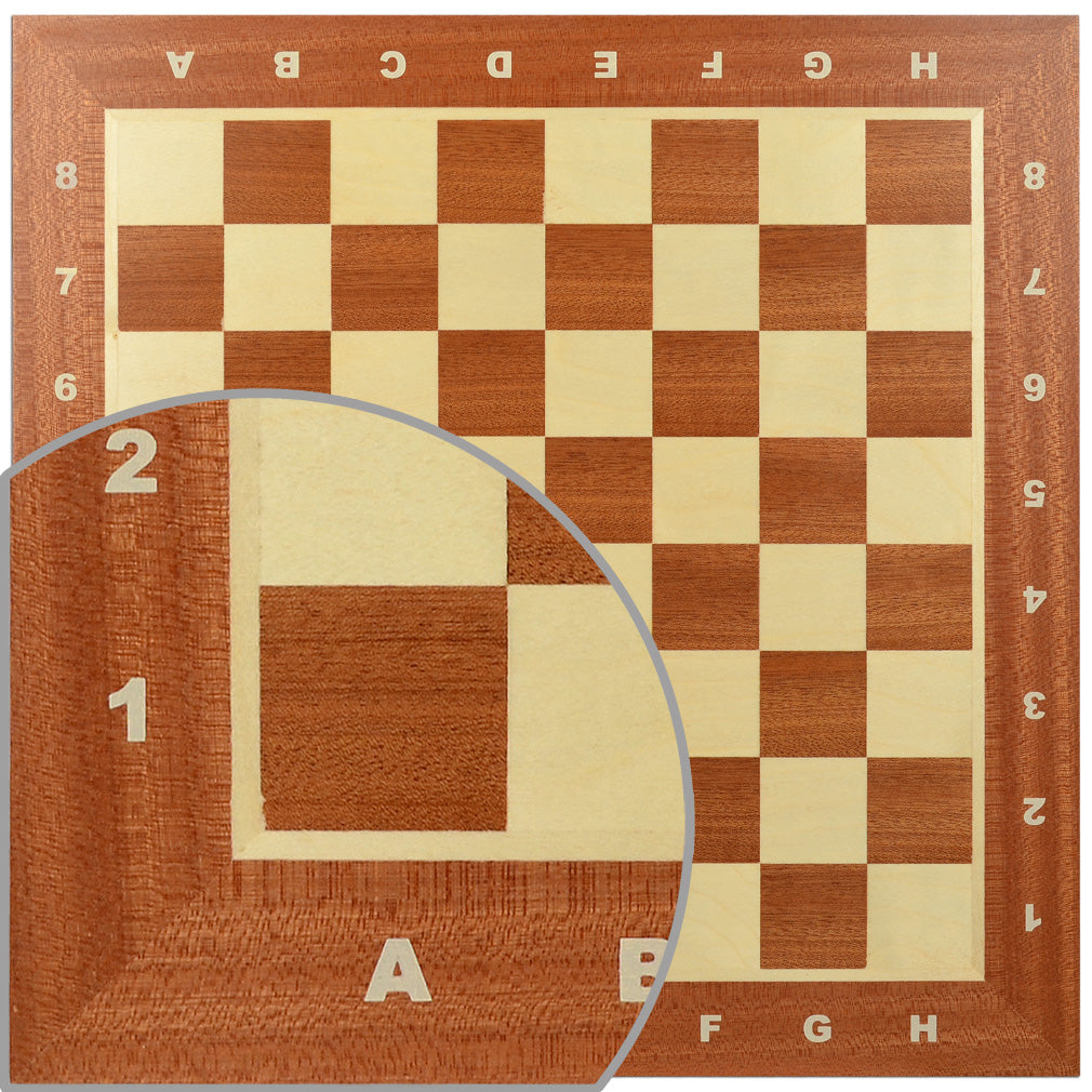 Professional Tournament Chess Board, No. 4 - 15-3/4"-Husaria