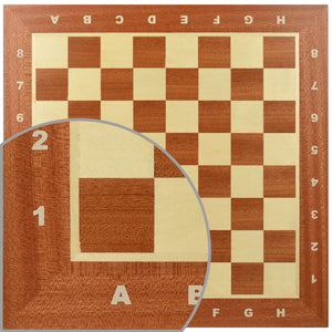 Professional Tournament Chess Board, No. 4 - 15-3/4"-Husaria