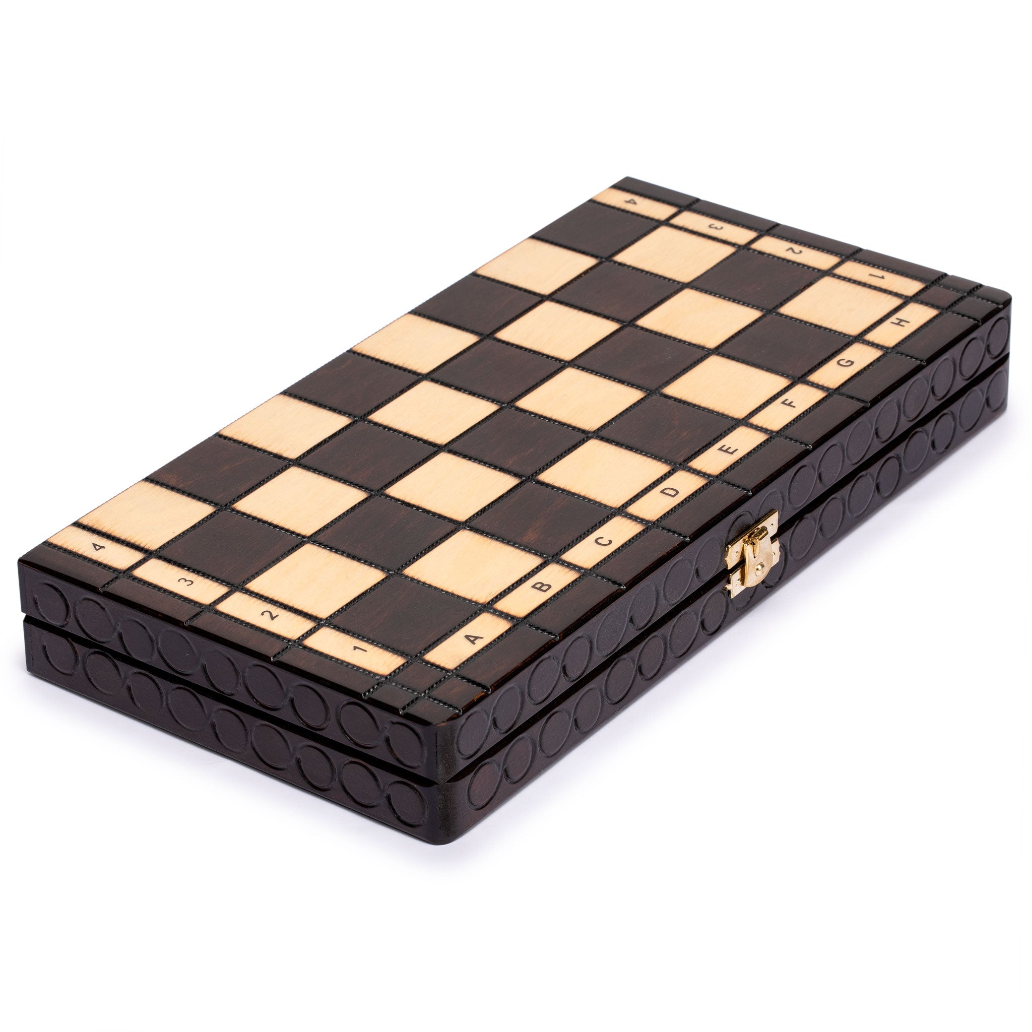 Husaria European International Chess Wooden Game Set, "King's Classic" - 13.8" Medium Size Chess Set-Husaria