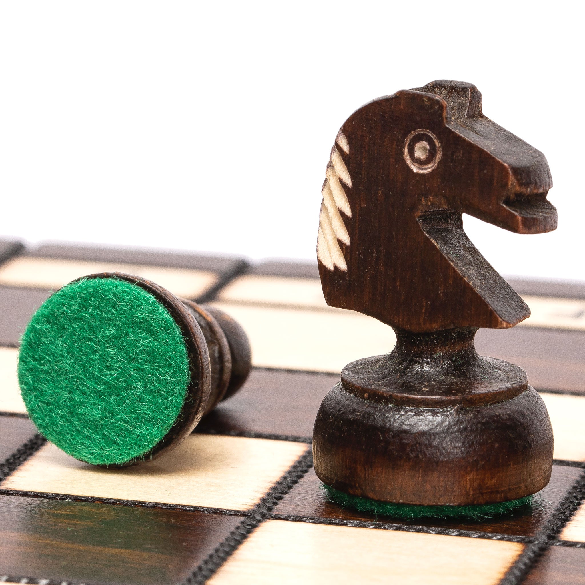 Husaria European International Chess Wooden Game Set, "King's Classic" - 11.3" Small Size Chess Set-Husaria