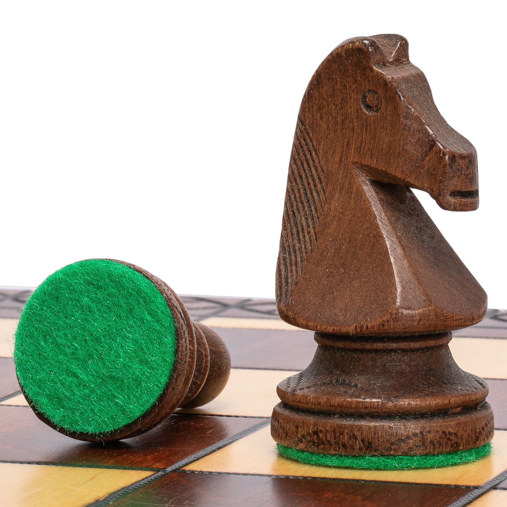 Husaria European International Chess Wooden Game Set, "Ambassador" - 21.7"-Husaria