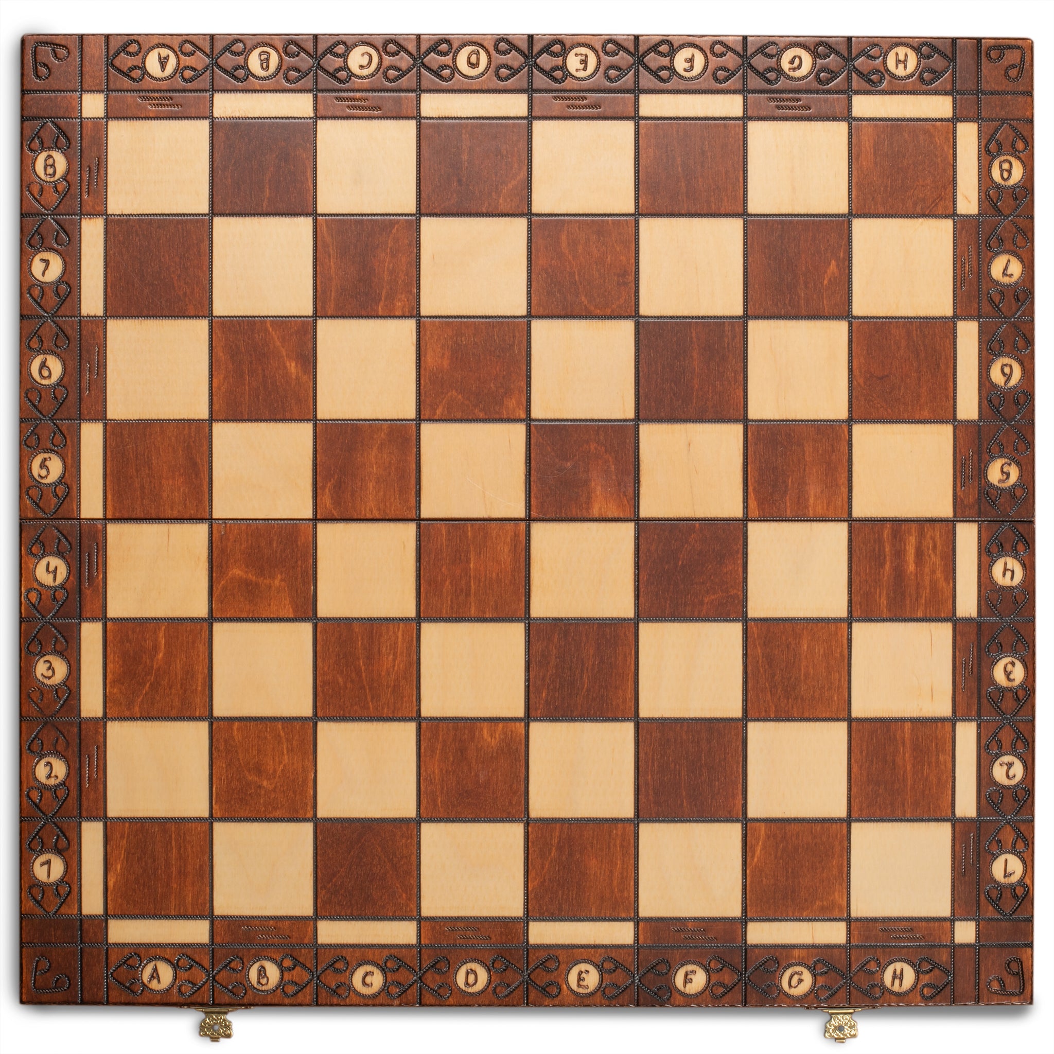 Husaria European International Chess Wooden Game Set, "Ambassador" - 21.7"-Husaria