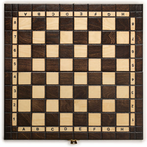 Husaria European International Chess Wooden Game Set "Regal" - 13.8" Medium Size Chess Set-Husaria