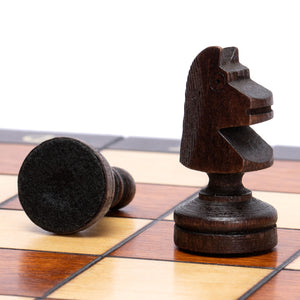 Husaria Magnetic Wooden Portable Travel Chess Game Set - 11"-Husaria