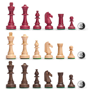 Husaria Wooden Three-Player Chess - 21"-Husaria